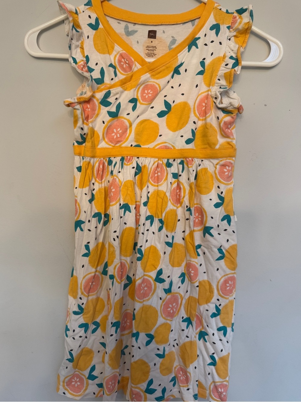 Tea Collection Girls Citrus Sundress - Size 8